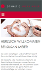 Mobile Screenshot of cosmetic-susan-meier.ch